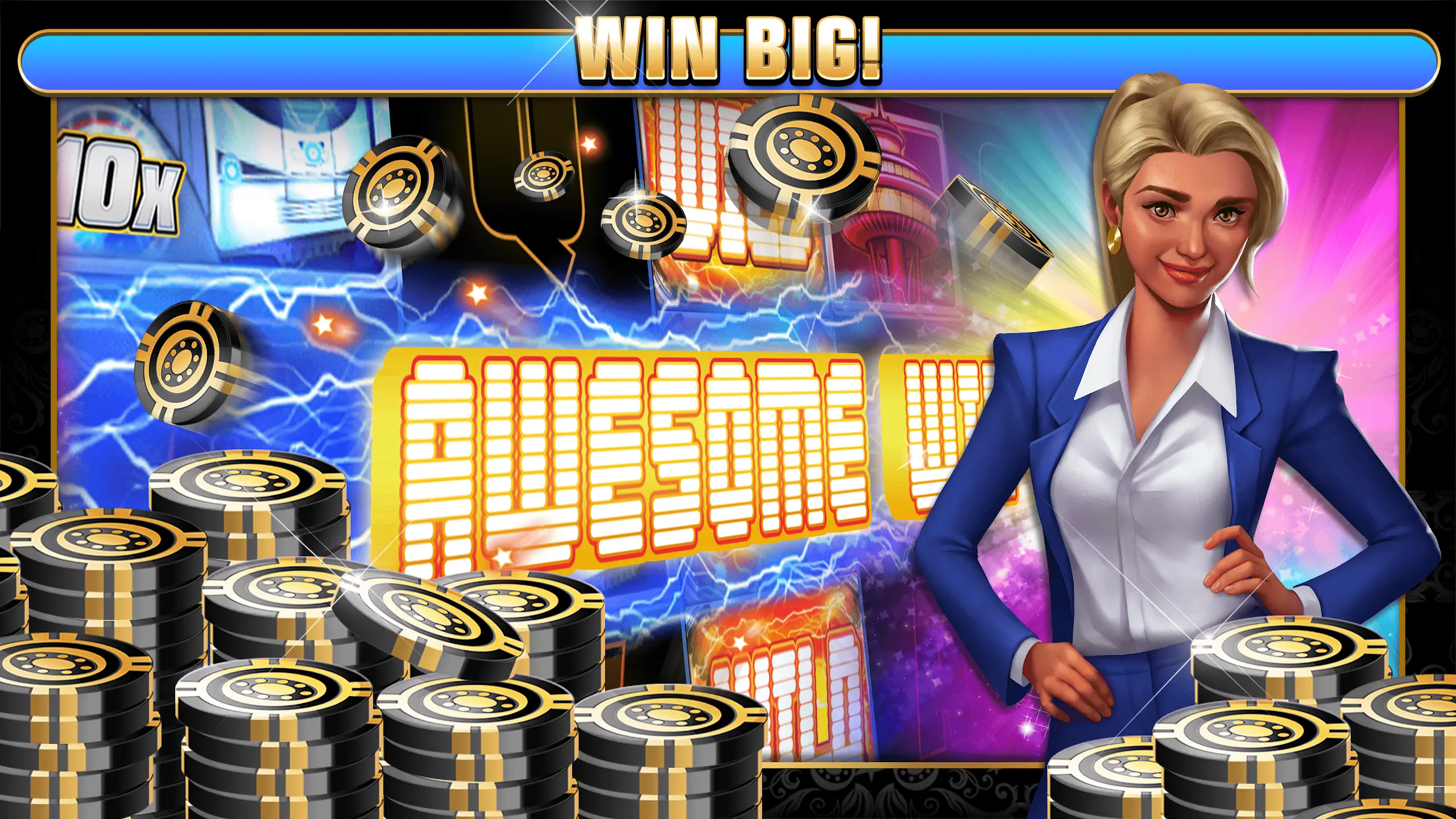 Slingo Casino big win screenshot